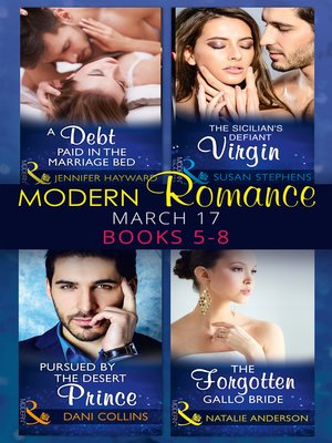 cover image of Modern Romance March 2017 Books 5 -8